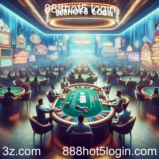 A Emoção do Poker Online no 888hot5